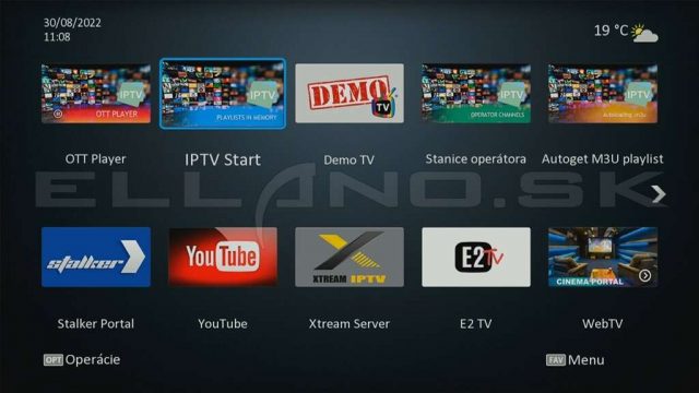 Ako pridať IPTV streamy v aplikácii IPTV Start v OS DENYS /Define