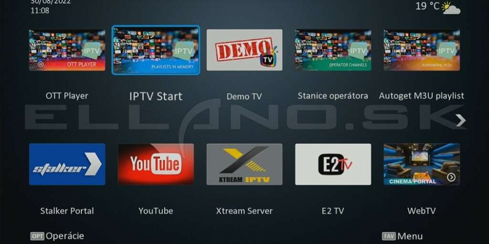 Ako pridať IPTV streamy v aplikácii IPTV Start v OS DENYS /Define